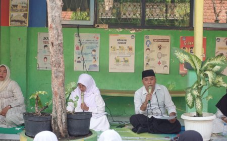 SDN Trompoasri 1 Istighosah dan Tahlil bersama dalam rangka memperingati Hari Santri Nasonal