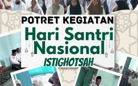 SMPNEGERI 2 JABON : ISTIGHOSAH BERSAMA MEMPERINGATI HARI SANTRI NASIONAL