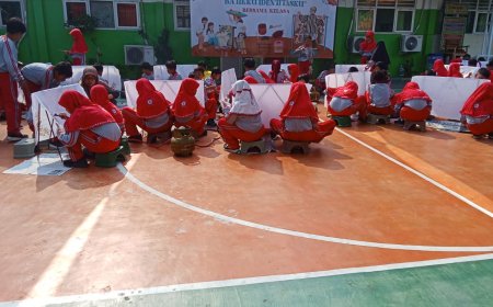 Siswa Kelas 4 SD Negeri Candi Belajar Membatik dengan Tema "Batikku Identitasku"