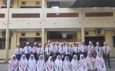 Pelaksanaan Upacara Hari Sumpah Pemuda di SMP Islam As Sakinah