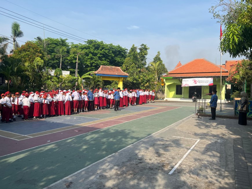 SD NEGERI BLIGO Memperingati Hari Kesaktian Pancasila Dengan Tema “Bersama Pancasila Kita Wujudkan Indonesia Emas"