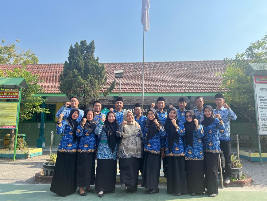 SD NEGERI BLIGO Memperingati Hari Kesaktian Pancasila Dengan Tema “Bersama Pancasila Kita Wujudkan Indonesia Emas"