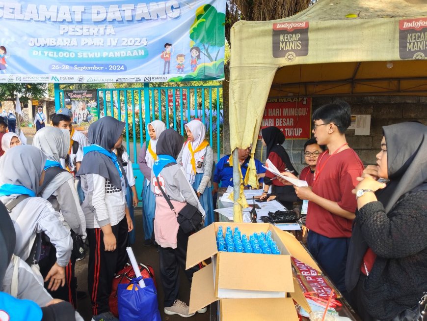 PMR SMPN 1 Waru  dalam JUMBARA IV 2024