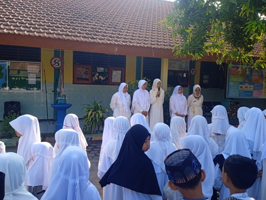 Meriahnya peringatan Hari Santri SDN Semambung Kecamatan Jabon