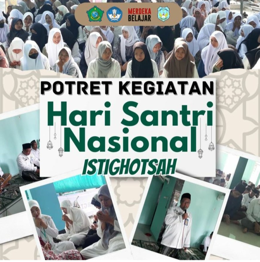 SMPNEGERI 2 JABON : ISTIGHOSAH BERSAMA MEMPERINGATI HARI SANTRI NASIONAL