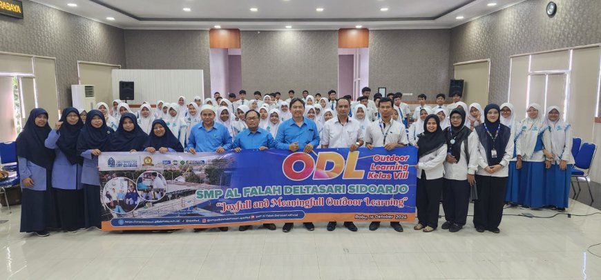 Outdoor Learning, Siswa SMP Al Falah Deltasari Belajar Pengolahan Air Minum dan Uji Mutu Hasil Kelautan dan Perikanan