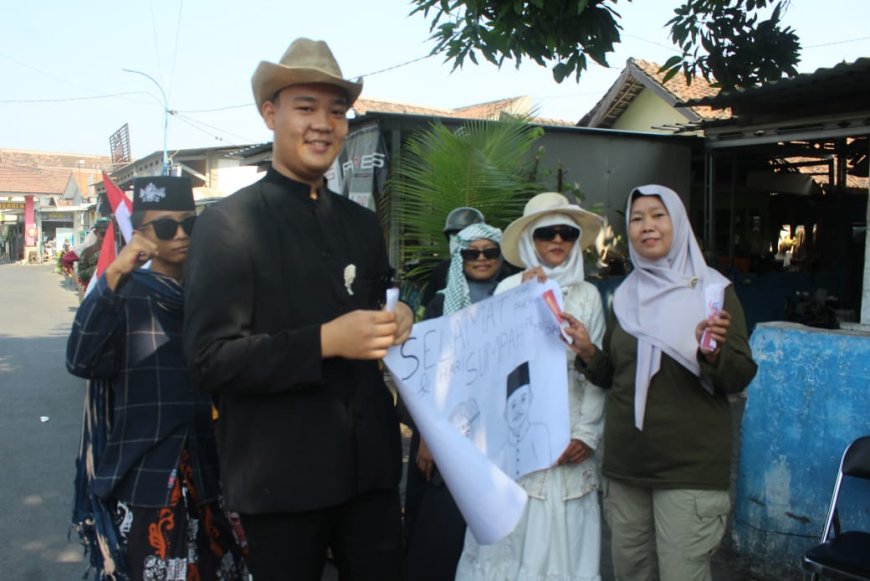 PAWAI MEMPERINGATI HARI SUMPAH PEMUDA & HARI PAHLAWAN DI SMP PGRI 8 SIDOARJO : KREATIVITAS DAN INOVASI ANAK BANGSA