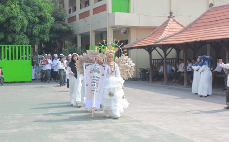 SEMARAK KEGIATAN HARI SANTRI 22 OKTOBER DI  SMP ISLAM AS SAKINAH