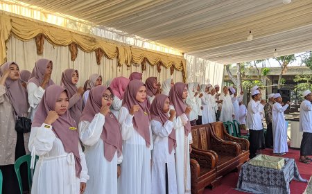 PERINGATAN HARI SANTRI DI PONPES MANBA'UL HUDA AL-MUBAROK