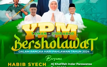 Gebyar Puncak HSN dan Hari Pahlawan, YPM akan Bersholawat Bersama Habib Syech Bin Abdul Qodir Assegaf