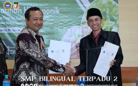 SMP Bilingual Terpadu 2 Jalin Kerja Sama dengan Universitas Muhammadiyah Sidoarjo