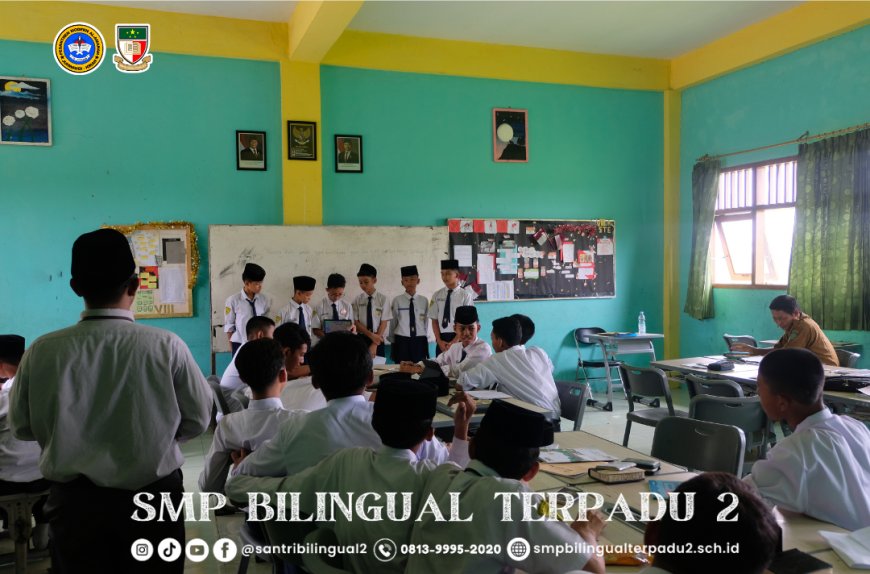 Pengawas Dispendik Sidoarjo Tinjau dari Dekat Pembelajaran di SMP Bilie