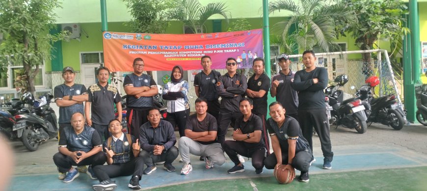 PKG PJOK Gelombang 1 Kabupaten Sidoarjo: Meningkatkan Kompetensi Guru Melalui Kolaborasi dan Pembelajaran Hybrid