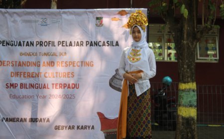 Santri Kelas 8 Gelar Karya P5: Wujudkan Kebinekaan dan Kreativitas