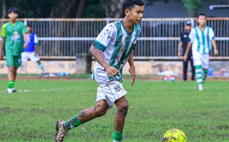 Siswa SMP Nusantara Krian Mengikuti  Kompetisi Piala Soeratin U-15 2024