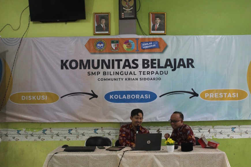 SMP Bilingual Terpadu Gelar Workshop Digitalisasi Pembelajaran: Meningkatkan Kompetensi Guru dalam Era Teknologi