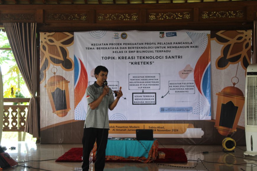 Pelatihan Cipta Produk Teknologi: Seminar P5 Kelas IX di Pendopo Wali Songo