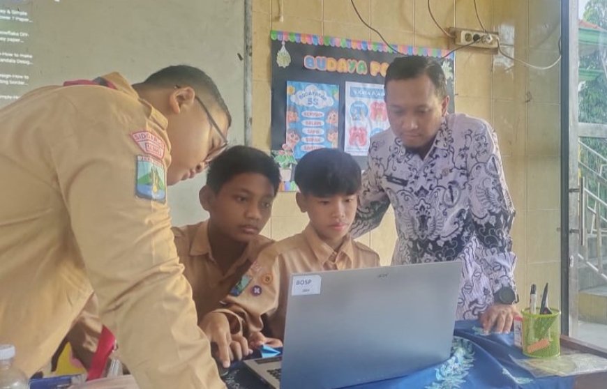 Literasi Informasi Tingkatkan Kualitas Pembelajaran di SDN Bringinbendo 1 pada Era Digital