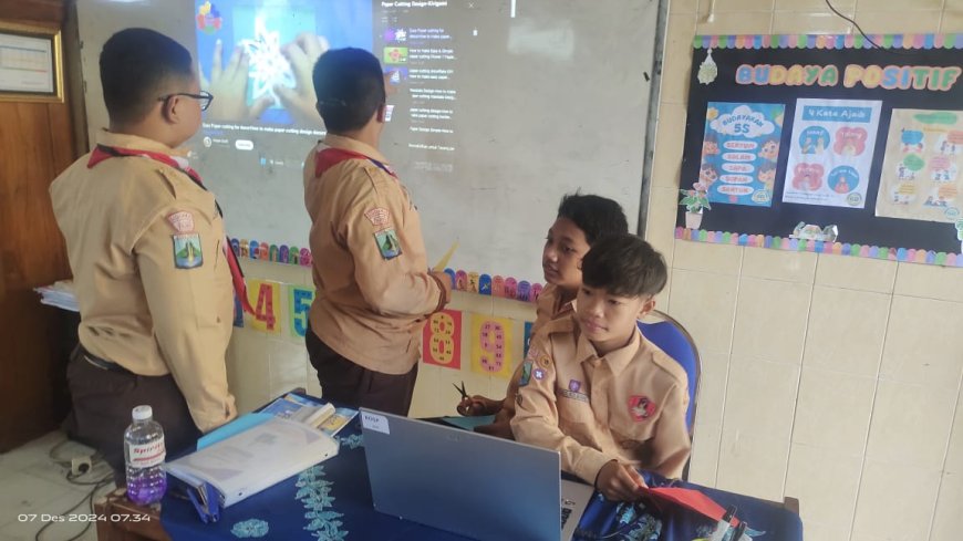 Literasi Informasi Tingkatkan Kualitas Pembelajaran di SDN Bringinbendo 1 pada Era Digital