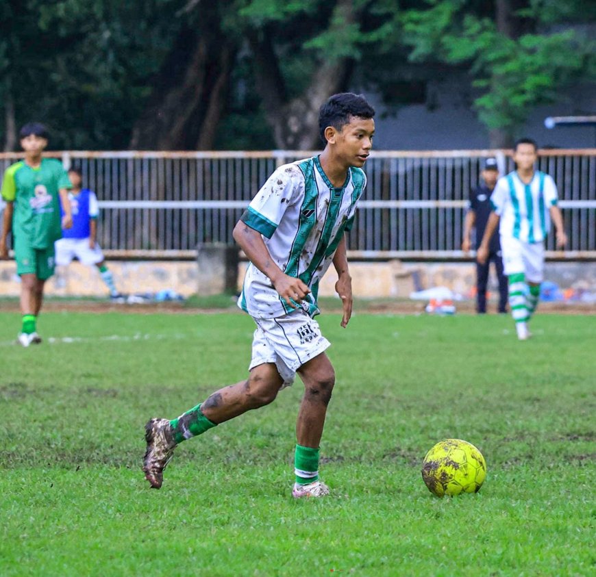 Siswa SMP Nusantara Krian Mengikuti  Kompetisi Piala Soeratin U-15 2024