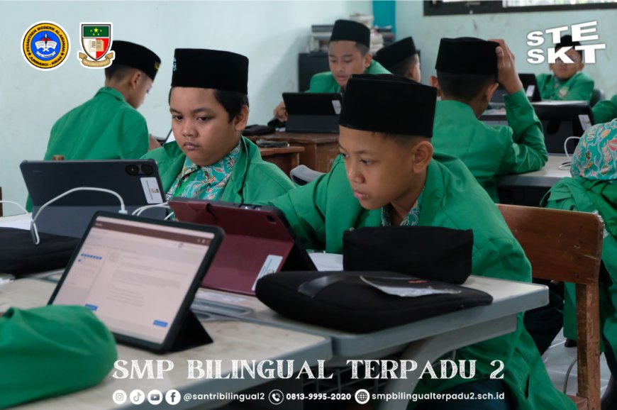 Bisakah Teknologi Membentuk Generasi Jujur? Simak Inovasi Ujian di SMP Bilingual Terpadu 2!