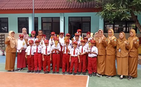 PRESTASI GEMILANG AWAL TAHUN 2025 PESERTA DIDIK SD NEGERI CANDI