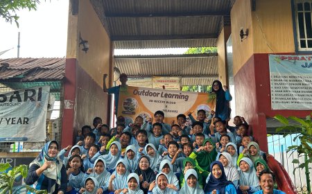 Kegiatan Outdoor Learning Kelas 3 SD Negeri Bligo di Jalasari Outbound!