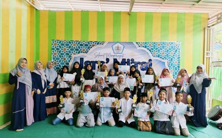 Peringatan Isra' Mi'raj di SD Negeri Candi