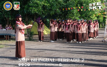 Kemah Galang ke-8 Resmi Dibuka, Pramuka Penggalang SMP Bilter dan Bilie Antusias Mengikuti