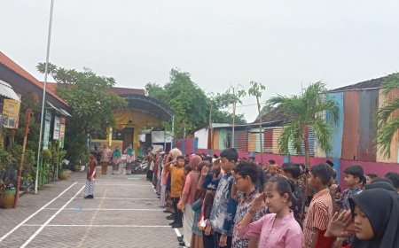 Peringatan Hari Jadi Sidoarjo ke-166 di SD Negeri Kragan