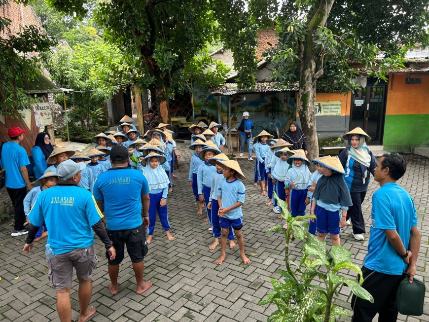 Kegiatan Outdoor Learning Kelas 3 SD Negeri Bligo di Jalasari Outbound!