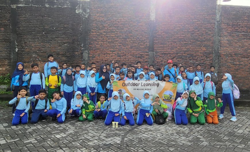 Kegiatan Outdoor Learning Kelas 3 SD Negeri Bligo di Jalasari Outbound!