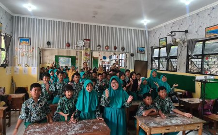 Latih percaya diri siswa melalui program Digital Studentpreneur sukses digelar di SDN Panjunan Sukodono.