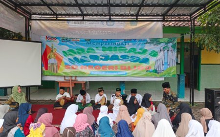 Memperingati Isra Mi'raj dan Harjasda Ke-166 di SD Negeri Bligo