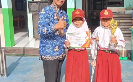 Siswa SD Negeri Candi Raih Juara di Lomba Bahasa Inggris dan Mewarnai