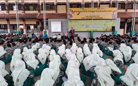 SMP NEGERI 1 PORONG SIAP MENJAGA LINGKUNGAN MELALUI P5