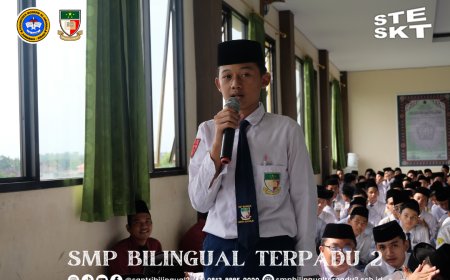 Santri STE SMP Bilingual Terpadu 2 Ikuti Kegiatan Tashih untuk Seragamkan Nada Bacaan Al-Qur'an