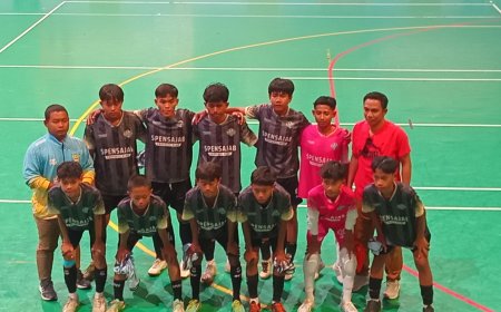 TAK TERBENDUNG! SMPN 1 JABON MENGGEMPUR LAWAN, MENGGUNCANG ARENA, DAN MELAJU KE BABAK 8 BESAR MGMP FUTSAL SUPER CUP 2025!