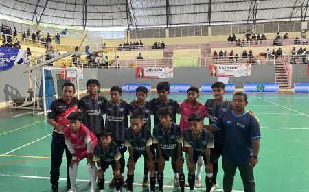Tanpa Kebobolan! SMPN 1 Jabon Sukses Lolos ke Babak Semi-Final Kejuaraan Futsal MGMP PJOK Super Cup 2025