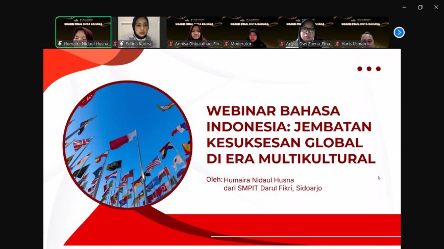 Sangat Prestisius! Delegasi SMP DAFI Sidoarjo Jadi Grand Finalis Pemilihan Duta Bahasa Internasional