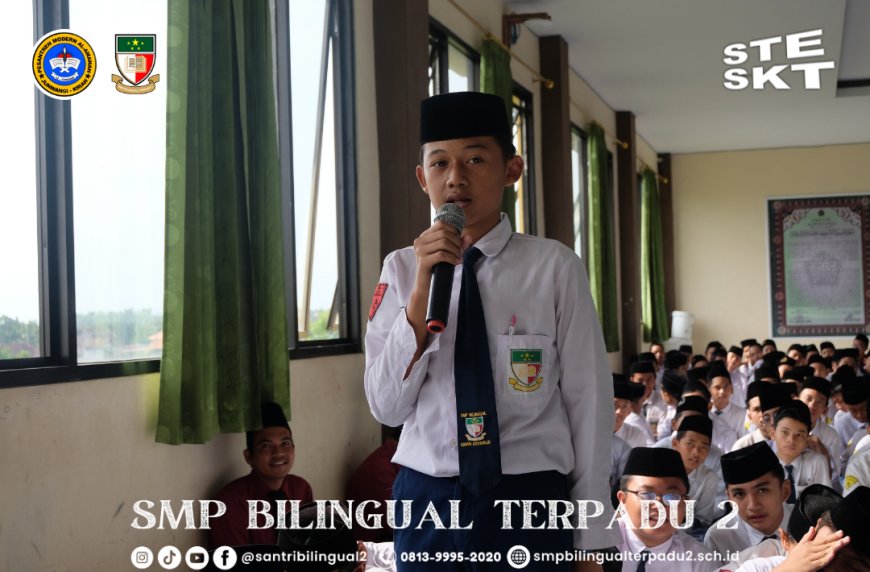 Santri STE SMP Bilingual Terpadu 2 Ikuti Kegiatan Tashih untuk Seragamkan Nada Bacaan Al-Qur'an