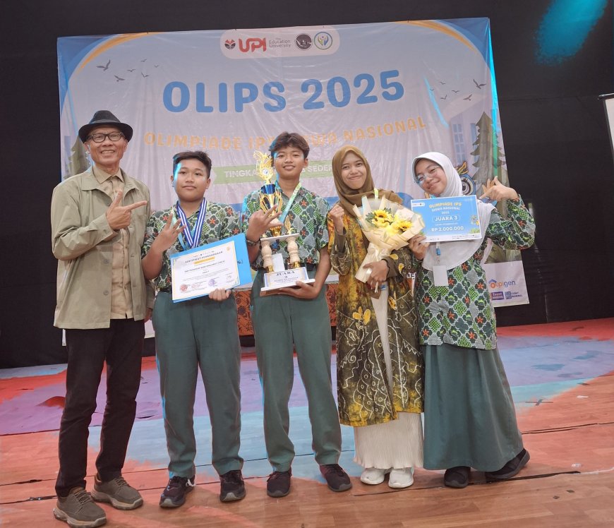 Olimpiade IPS UPI 2025: Siswa SMP Progresif Bumi Shalawat Buktikan Kemampuan di Kancah Nasional