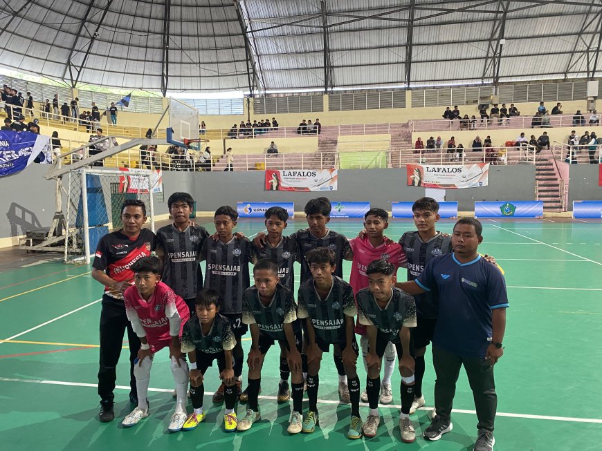 Tanpa Kebobolan! SMPN 1 Jabon Sukses Lolos ke Babak Semi-Final Kejuaraan Futsal MGMP PJOK Super Cup 2025