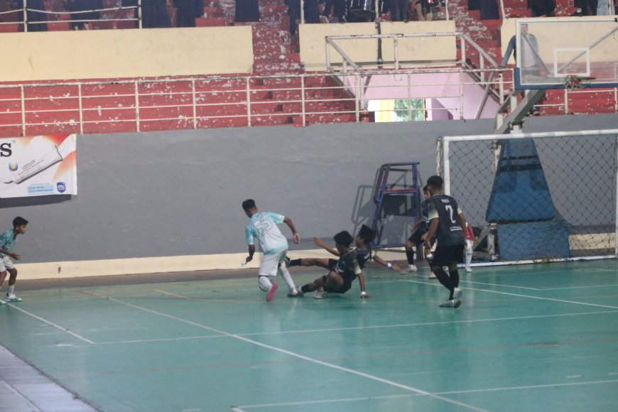 Tanpa Kebobolan! SMPN 1 Jabon Sukses Lolos ke Babak Semi-Final Kejuaraan Futsal MGMP PJOK Super Cup 2025