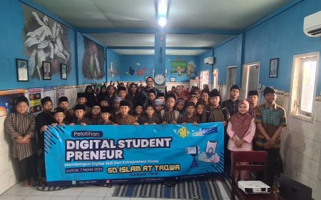 SDI AT-TAQWA Tanamkan Jiwa Digitalpreneur di Kalangan Siswa