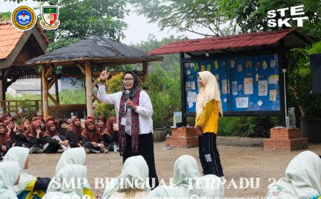Perayaan Hari Peduli Sampah di SMP Bilie