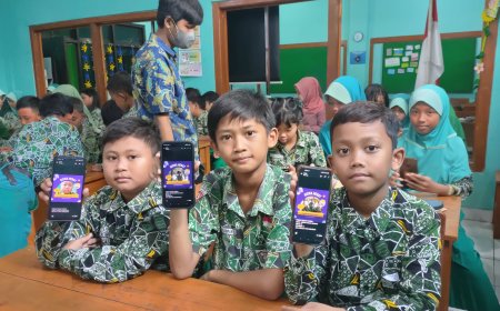 Digital Studentpreneur di SDN Geluran 1: Membangun Generasi Digital yang Kreatif dan Inovatif