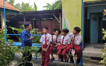SDN Pertapan Kecamatan Taman Gelar Digital Studentpreneur: Bekali Siswa dengan Keterampilan Digital di Bulan Ramadhan