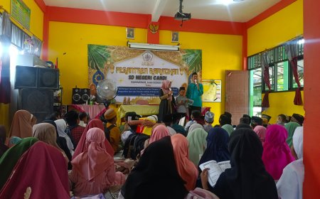 Pembukaan Kegiatan Pesantren Ramadhan di SDN Candi