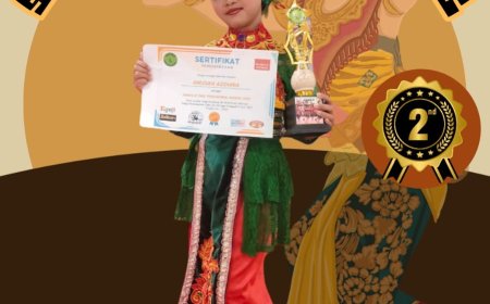 Siswa SD Negeri Candi Raih Juara 2 Lomba Tari Tradisional di Transmart Sidoarjo
